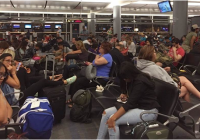 Delta cancels 300 flight over power outage