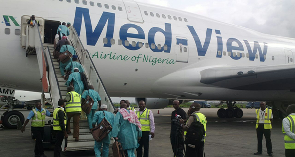 Med View Med-View begins airlift of pilgrims - Aviation metric