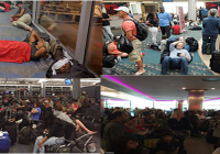 Chaos for tens of thousands of air passengers