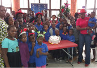 South African Airways bring smiles to the faces of the less privilege