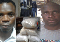 NDLEA arrest two, drug cartel abandons heroine from Pakistan at Lagos airport