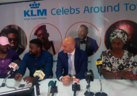 KLM, celebrities in tour around the world