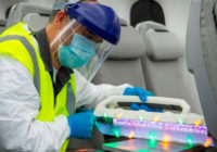 Boeing tests ultraviolet wands for aircraft disinfection