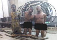 Again, three electric cable thieves arrested at MMIA