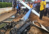 Light airplane on test flight with two souls onboard crashes in Lagos