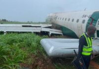 Tailwinds, late touchdown, inoperative autobrake preceded Benin airport runway overrun