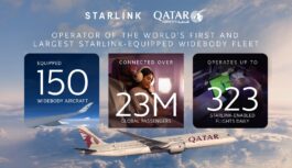 Qatar Airways accelerates fleet-wide Starlink rollout on 150 wide-body aircraft