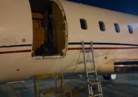 Private jet forced into emergency landing in Abuja after door detaches Private jet forced into emergency landing in Abuja after door detaches